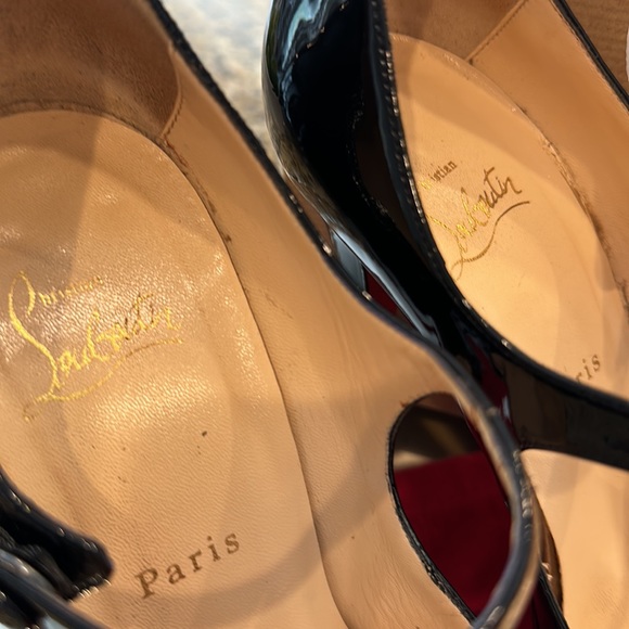 Christian Louboutin Bana 140 Pantent Calf - Picture 3 of 7